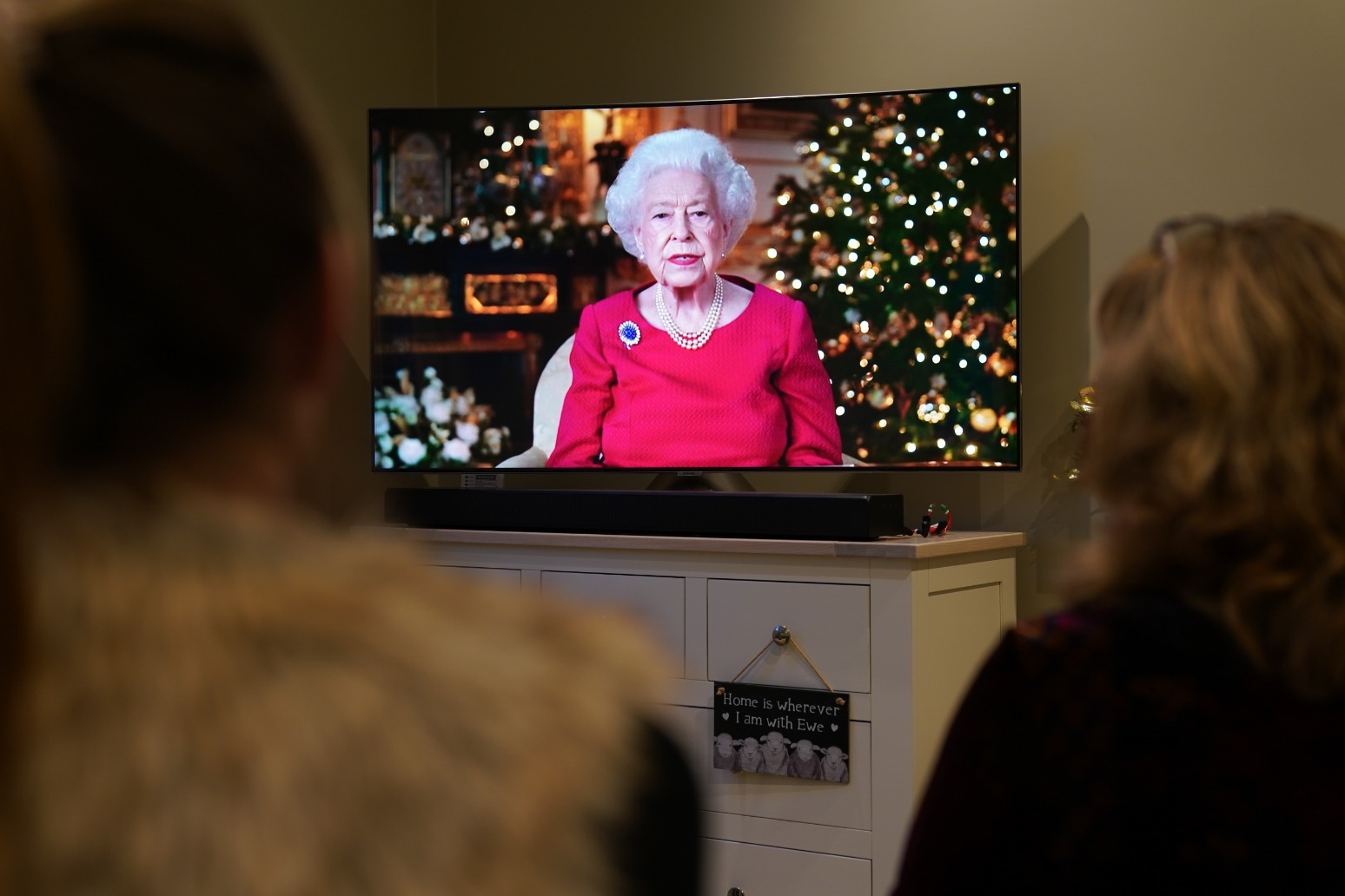 Queen laments first Christmas without Philip in moving address to Covid-hit UK 