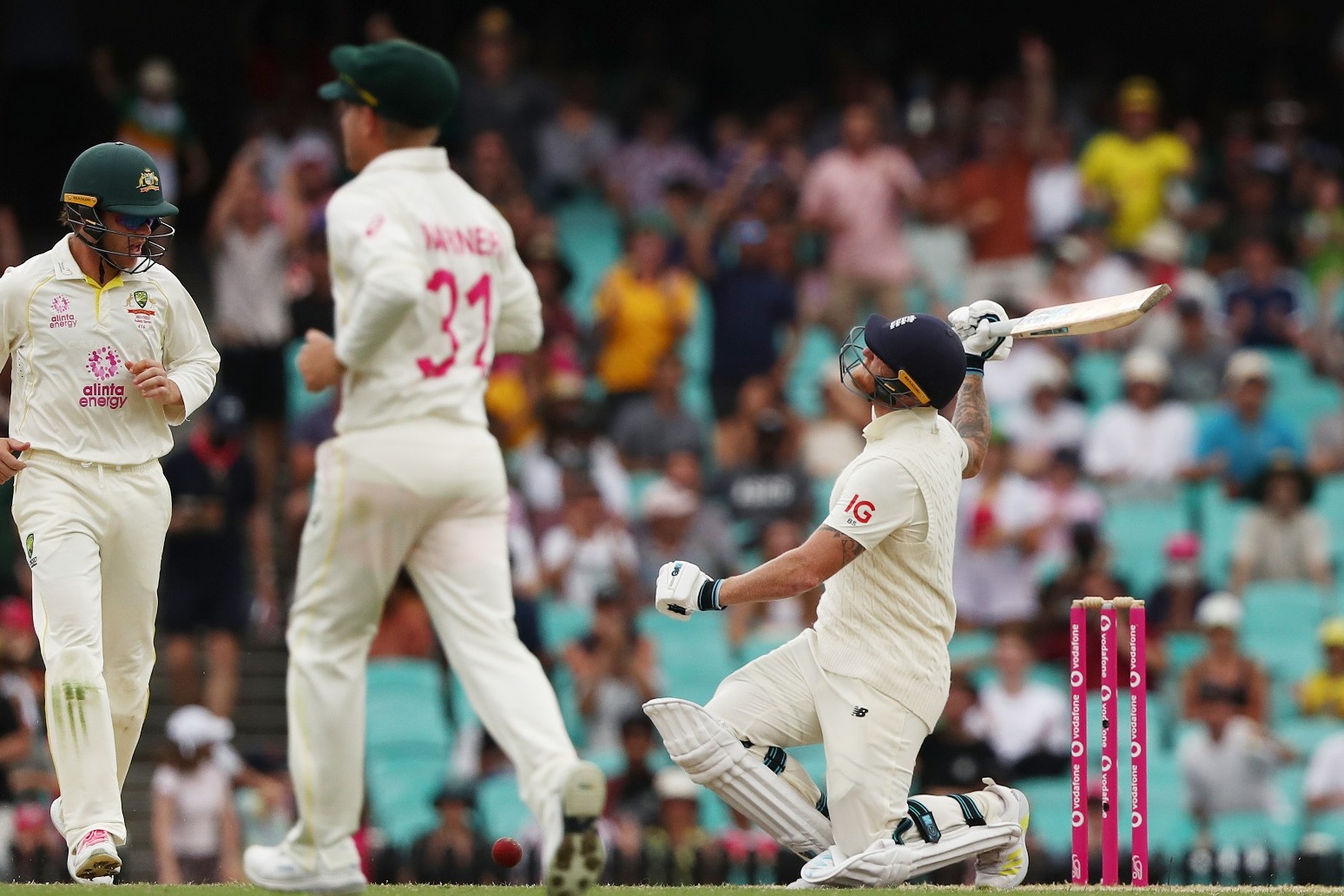 Ben Stokes and Jonny Bairstow try to save England on final day of Sydney Test 