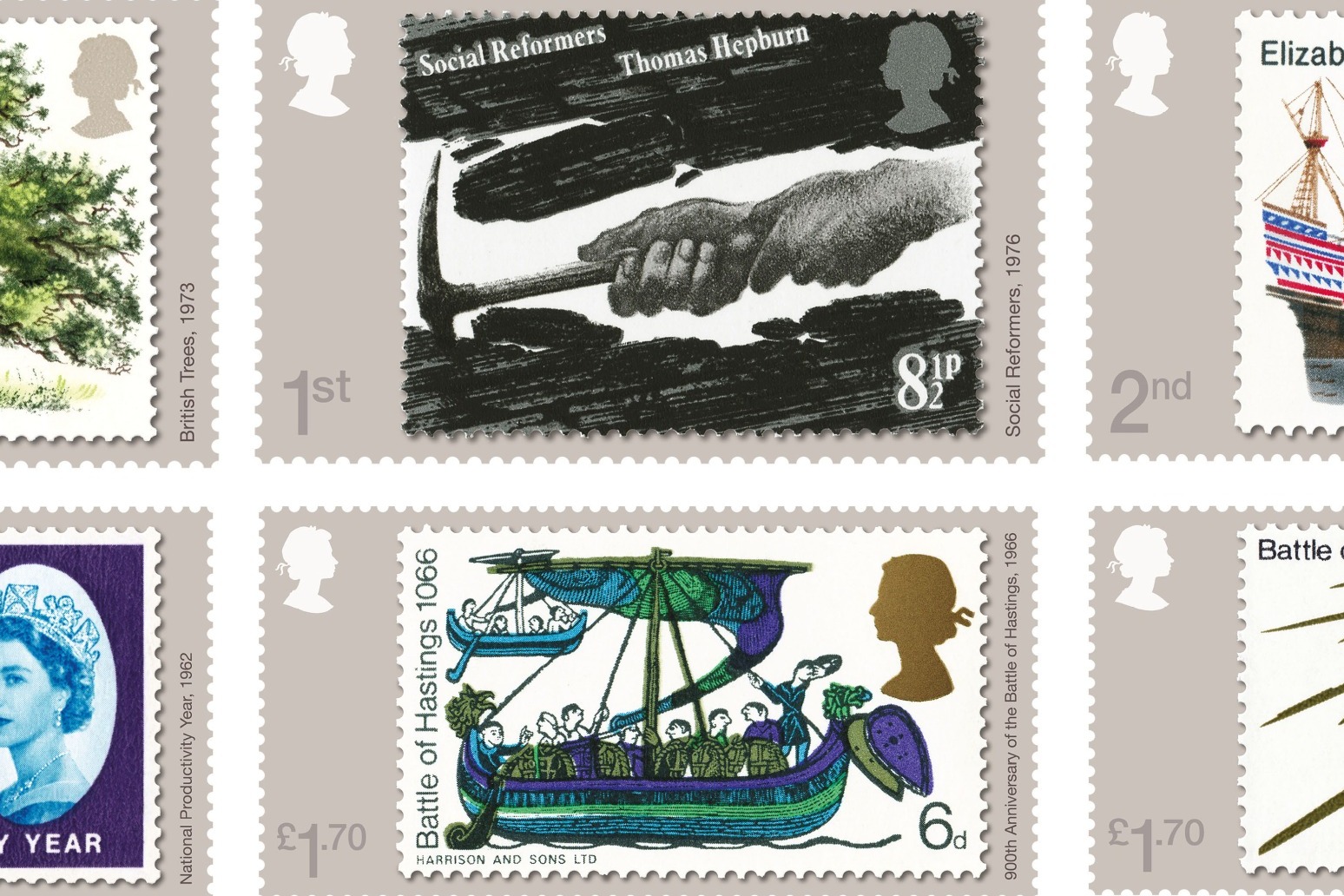 New stamps pay tribute to Royal Mail designer David Gentleman 