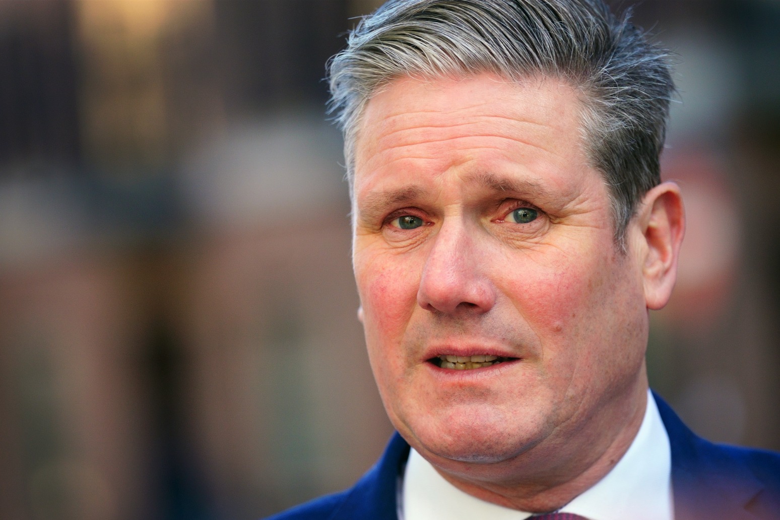 PM resists calls to apologise for Savile slur after Starmer rescued from mob 