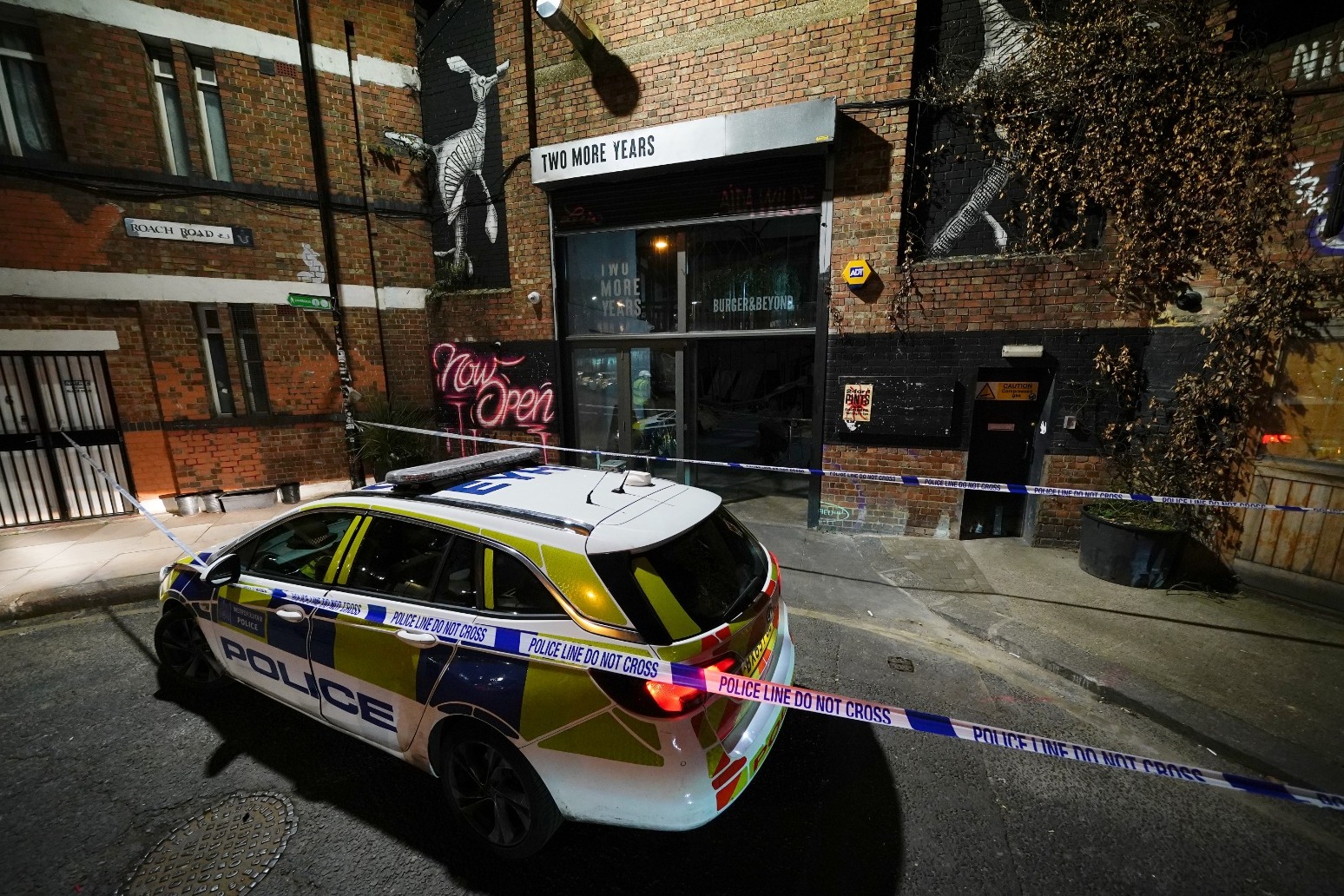 Seven people rescued after mezzanine floor collapses in London bar 