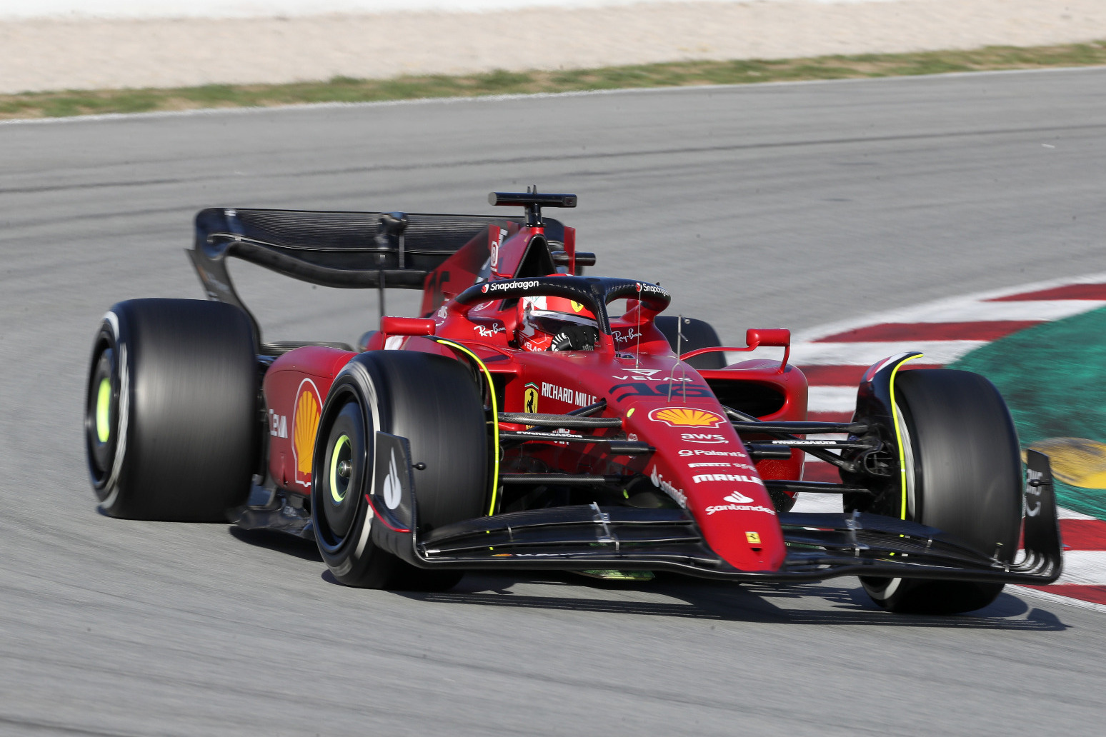 Charles Leclerc wins season-opening grand prix as both Red Bulls fail to finish 