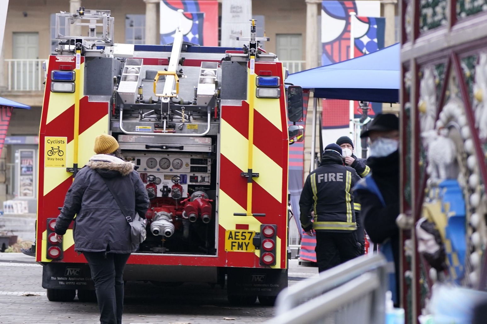 Convoy of fire trucks to depart UK to help in Ukraine 