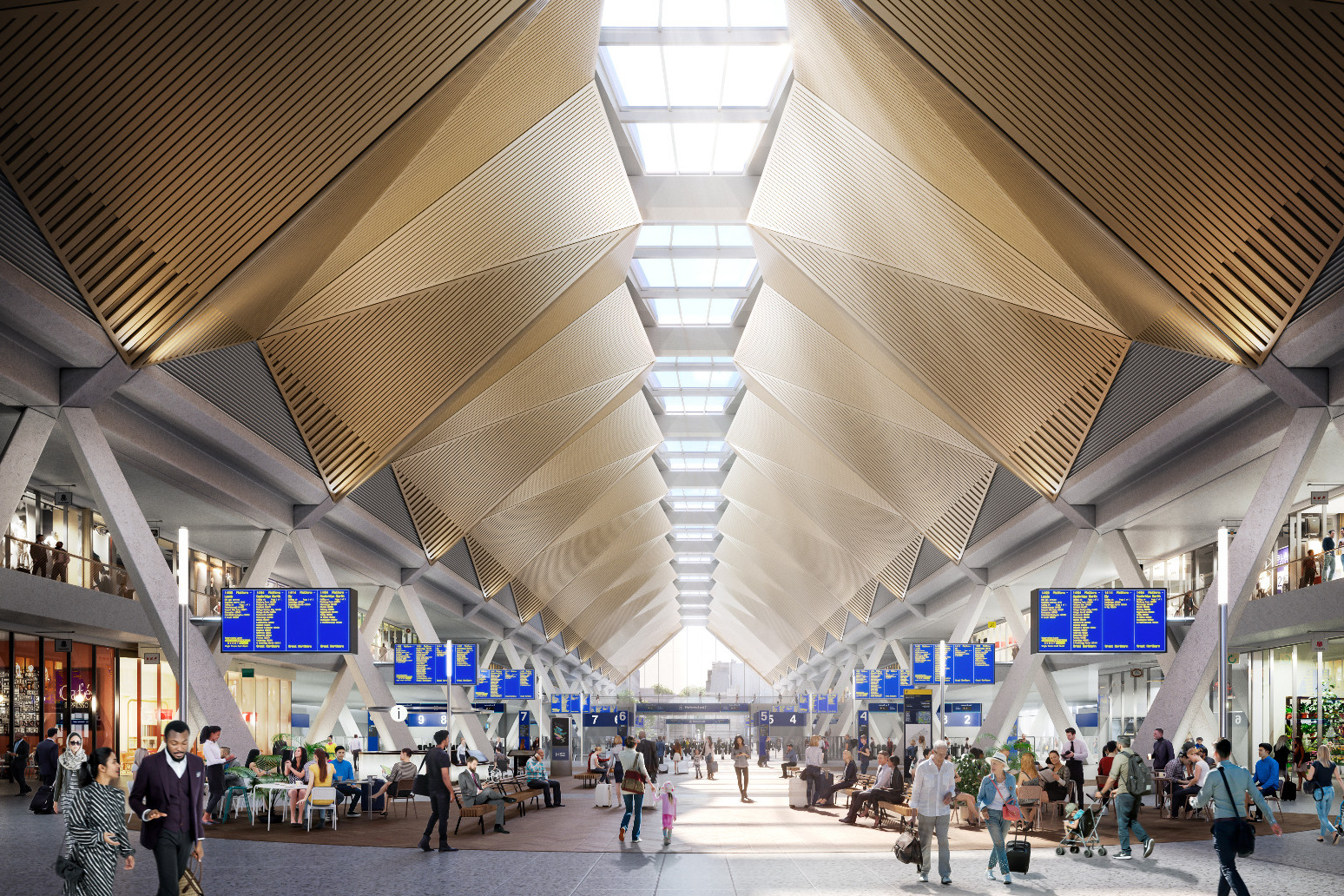 HS2’s Euston station to have ‘bronze or gold’ roof 