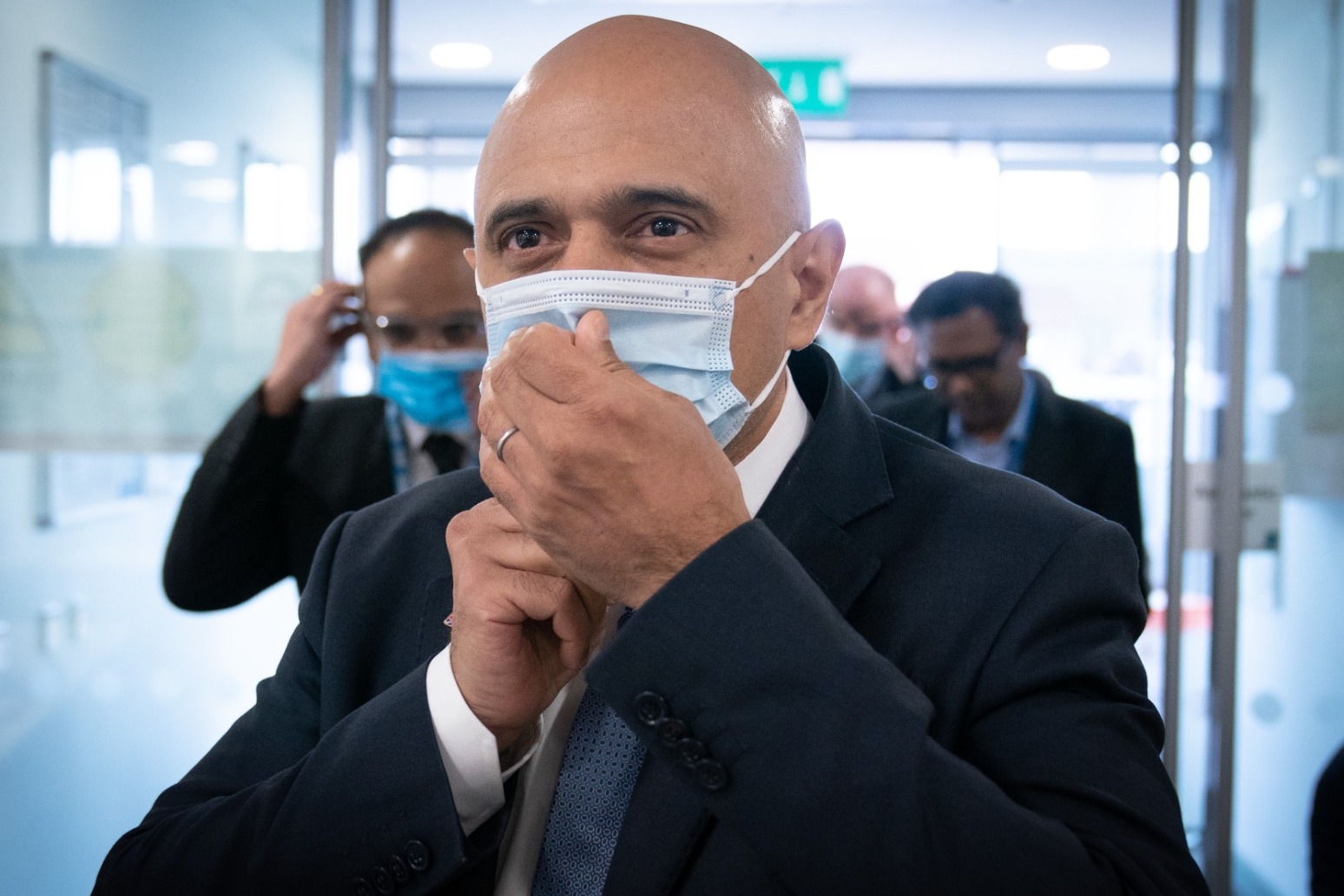 Sajid Javid says people must learn to live with Covid as free testing ends 