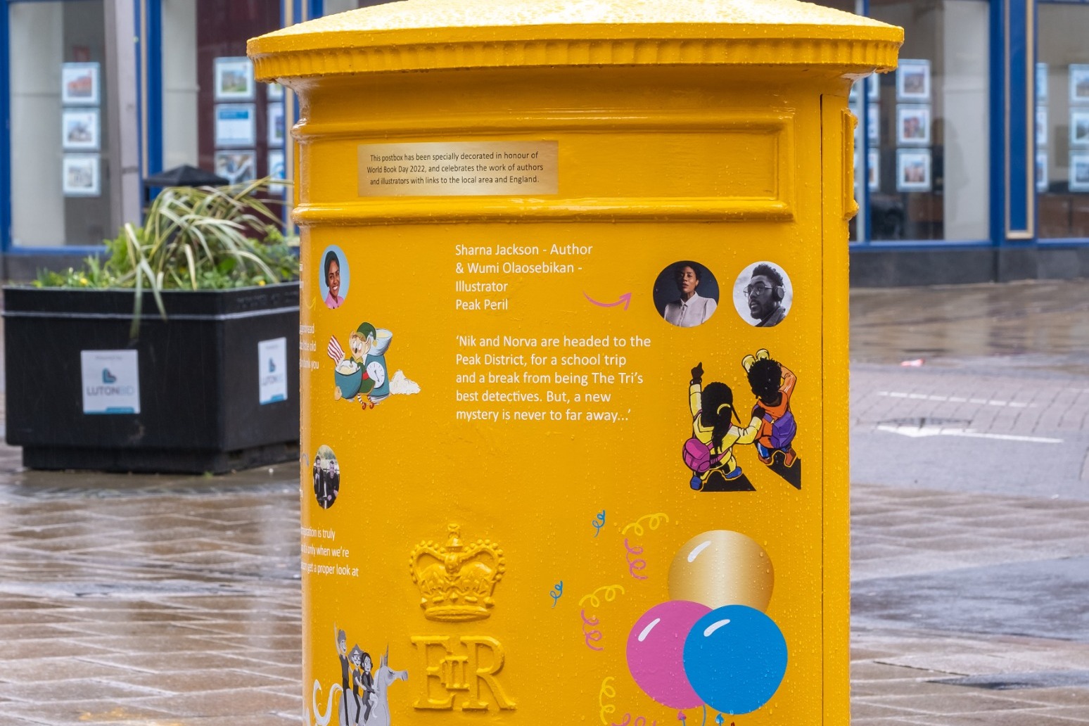 Special postboxes celebrating authors will mark World Book Day 