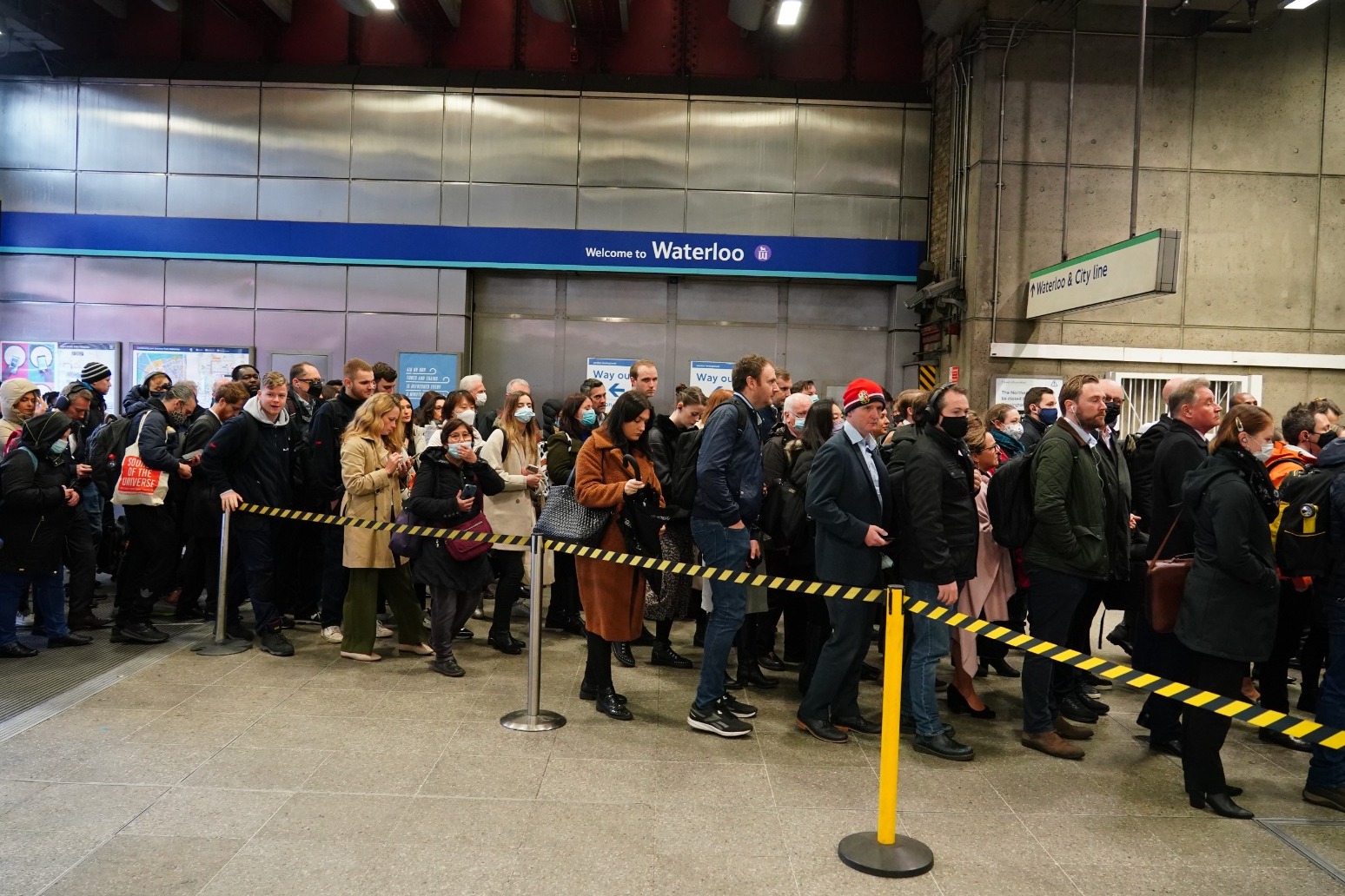 Tube disruption continues after strike 