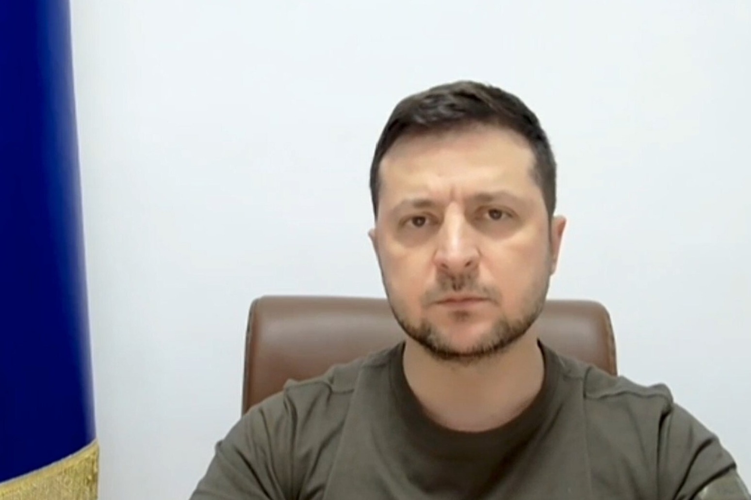 Volodymyr Zelensky claims Russian forces have kidnapped mayor of Melitopol 