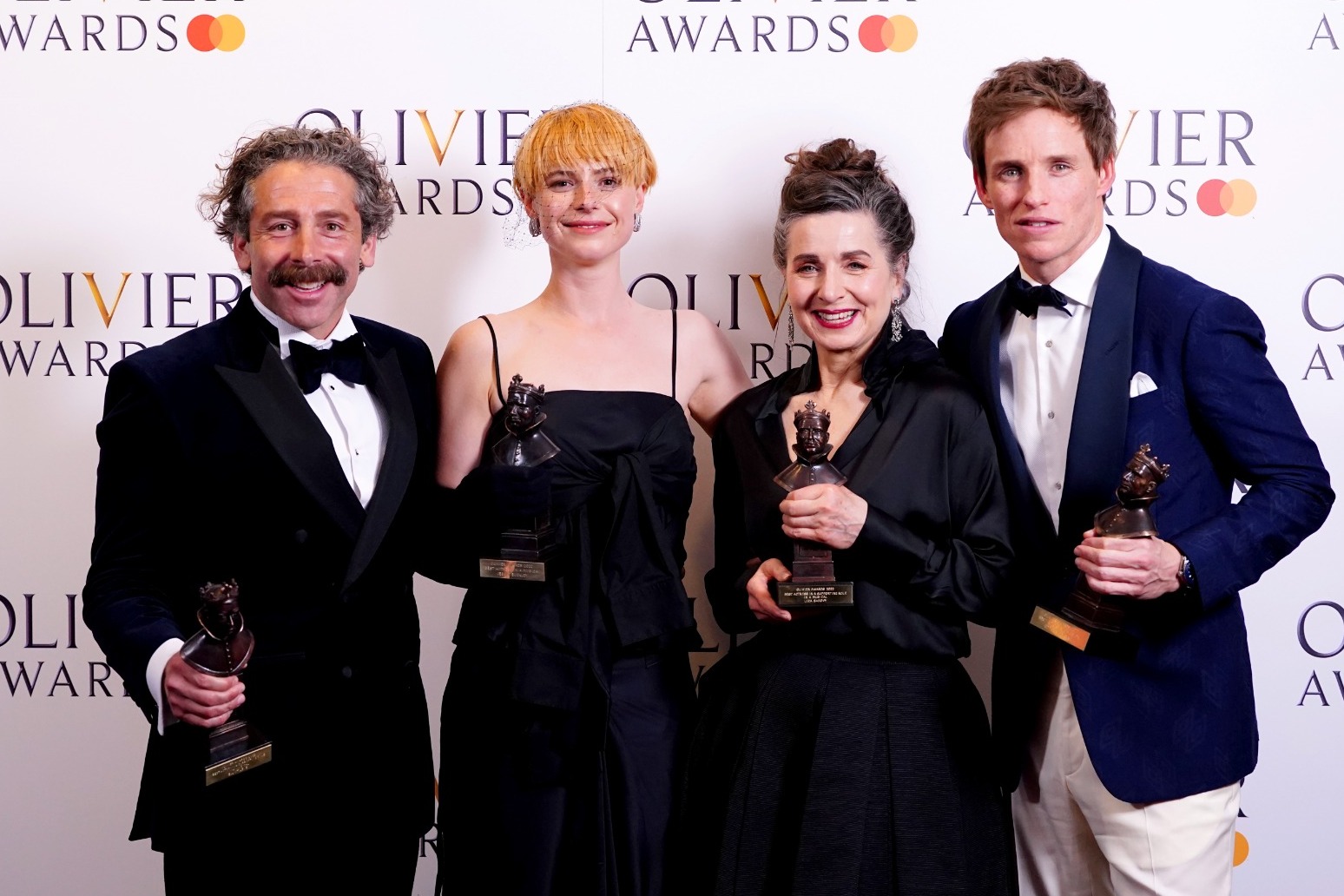 Eddie Redmayne reflects on ‘dream’ Cabaret role after scooping Olivier Award 