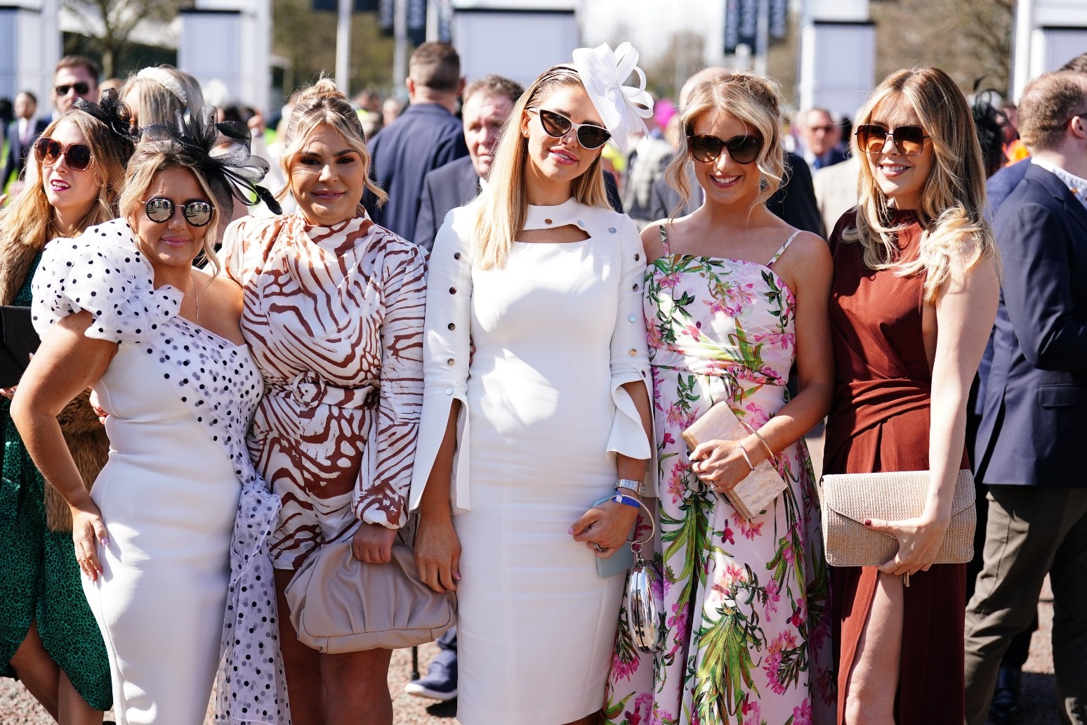 Excited and emotional racegoers return to Aintree for Ladies Day 