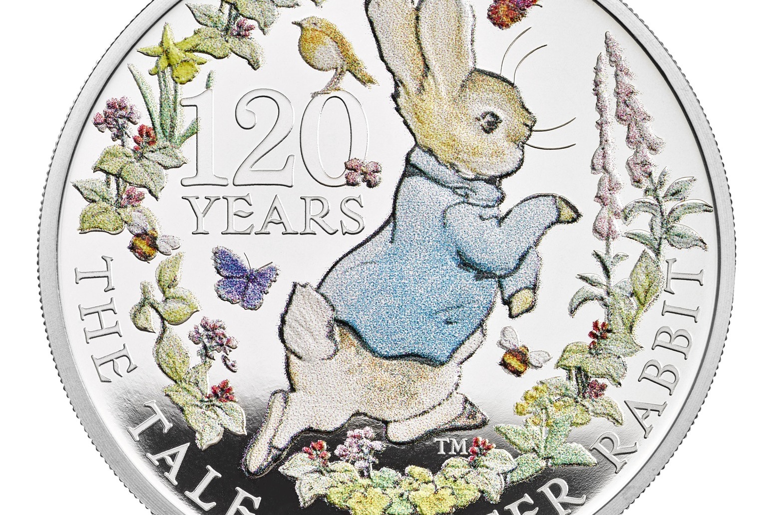 New £5 coin marks 120 years of children’s favourite Peter Rabbit 