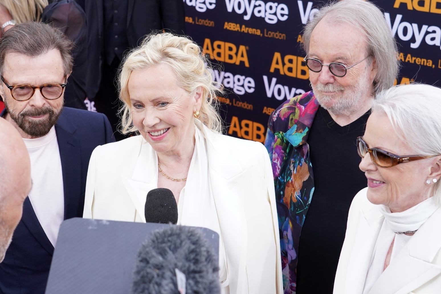 Abba reunite in London for first time since 1982 for Voyage concert 