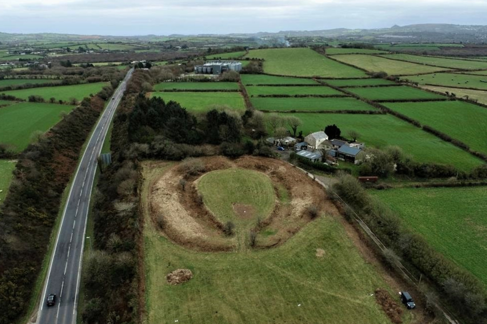 Ancient stone circle unearthed in Cornwall 