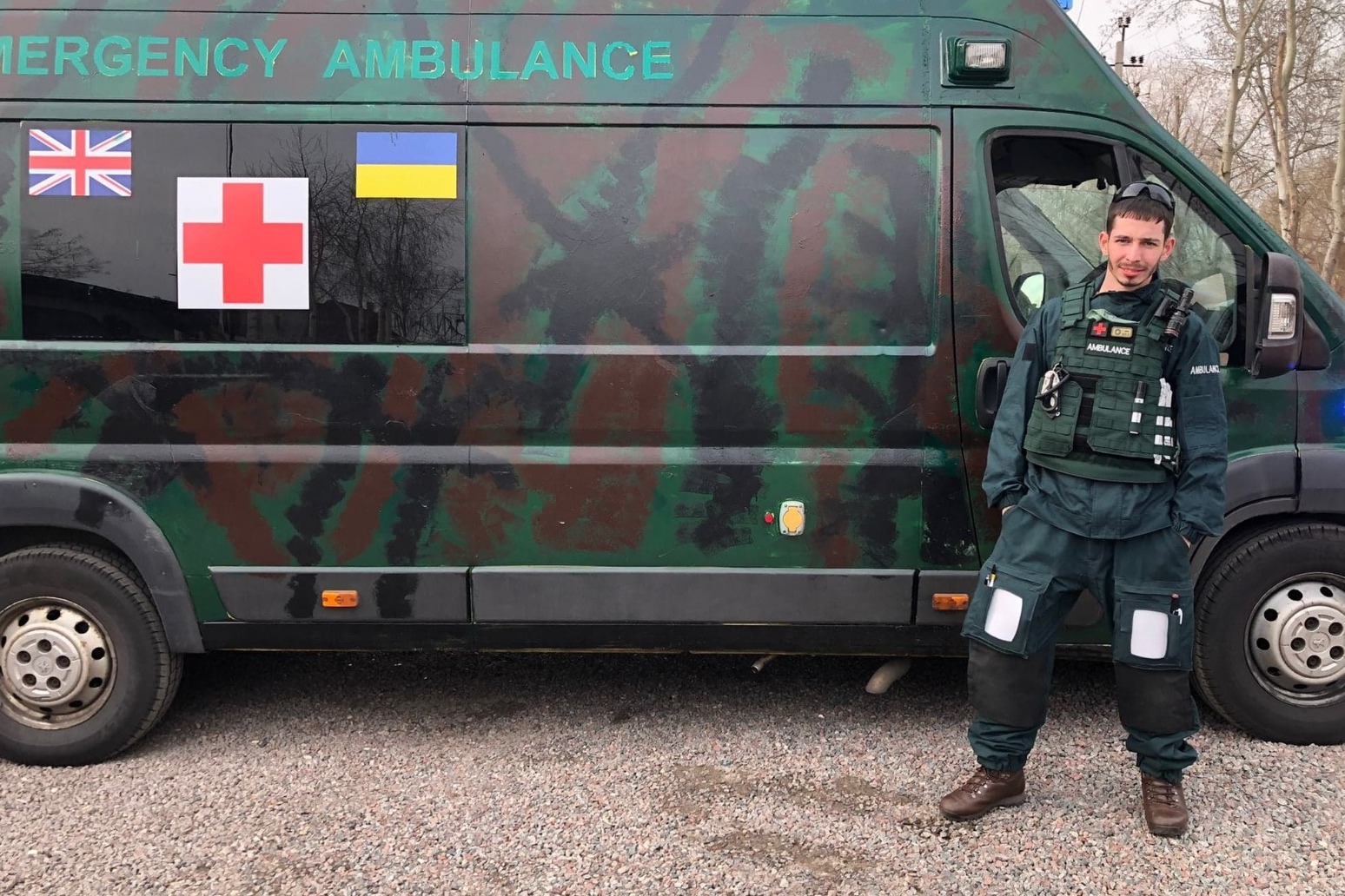 British medic on Ukraine front line: It’s the stupidest and best thing I’ve done 