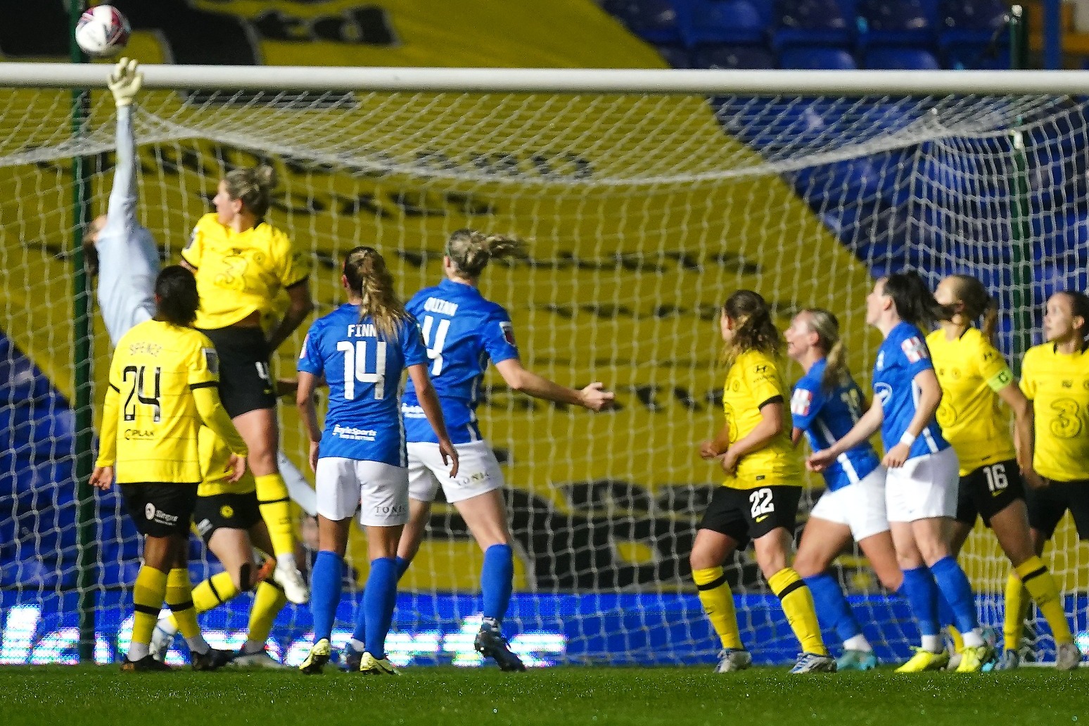 Chelsea stay in control of WSL title race with tense win over Birmingham 