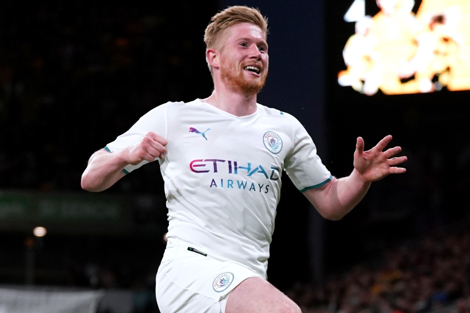 Kevin De Bruyne left wanting more goals despite netting four in win over Wolves 