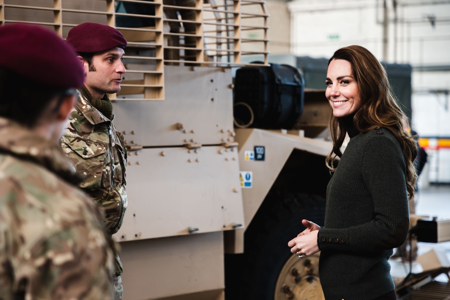 Duchess of Cambridge pays tribute to military on Armed Forces Day 