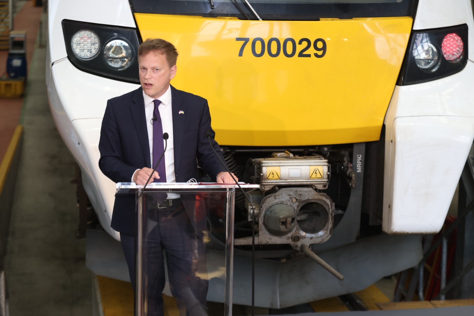 Grant Shapps: ‘Rail strikes designed to inflict damage at worst possible time’ 