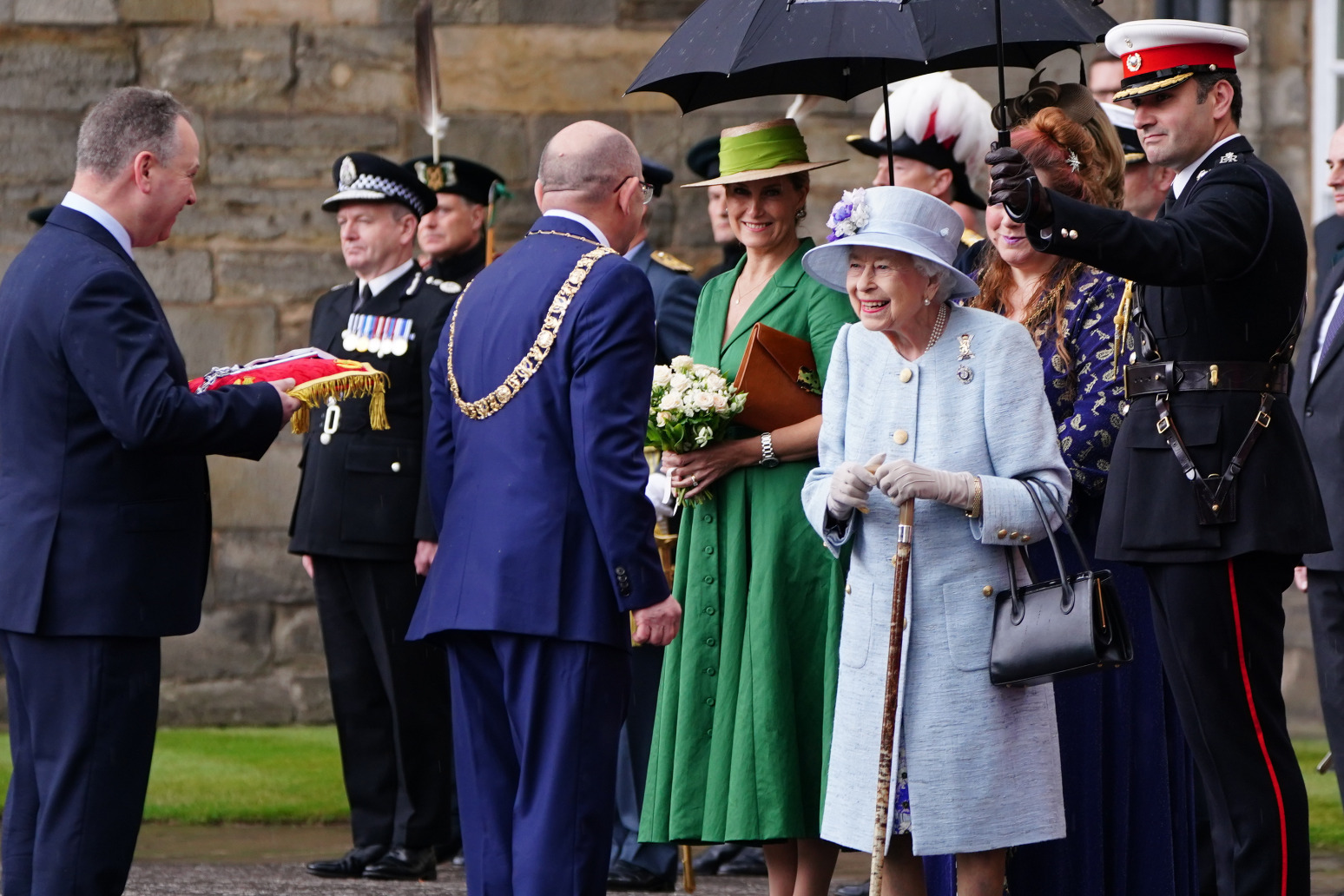 Queen arrives in Edinburgh for historic Ceremony of the Keys at Holyrood 