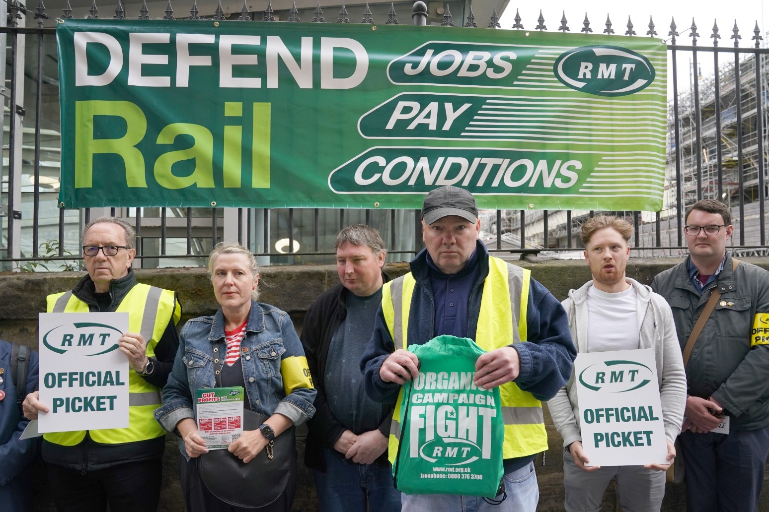 Rail chaos continues as workers stage third 24-hour strike in a week 