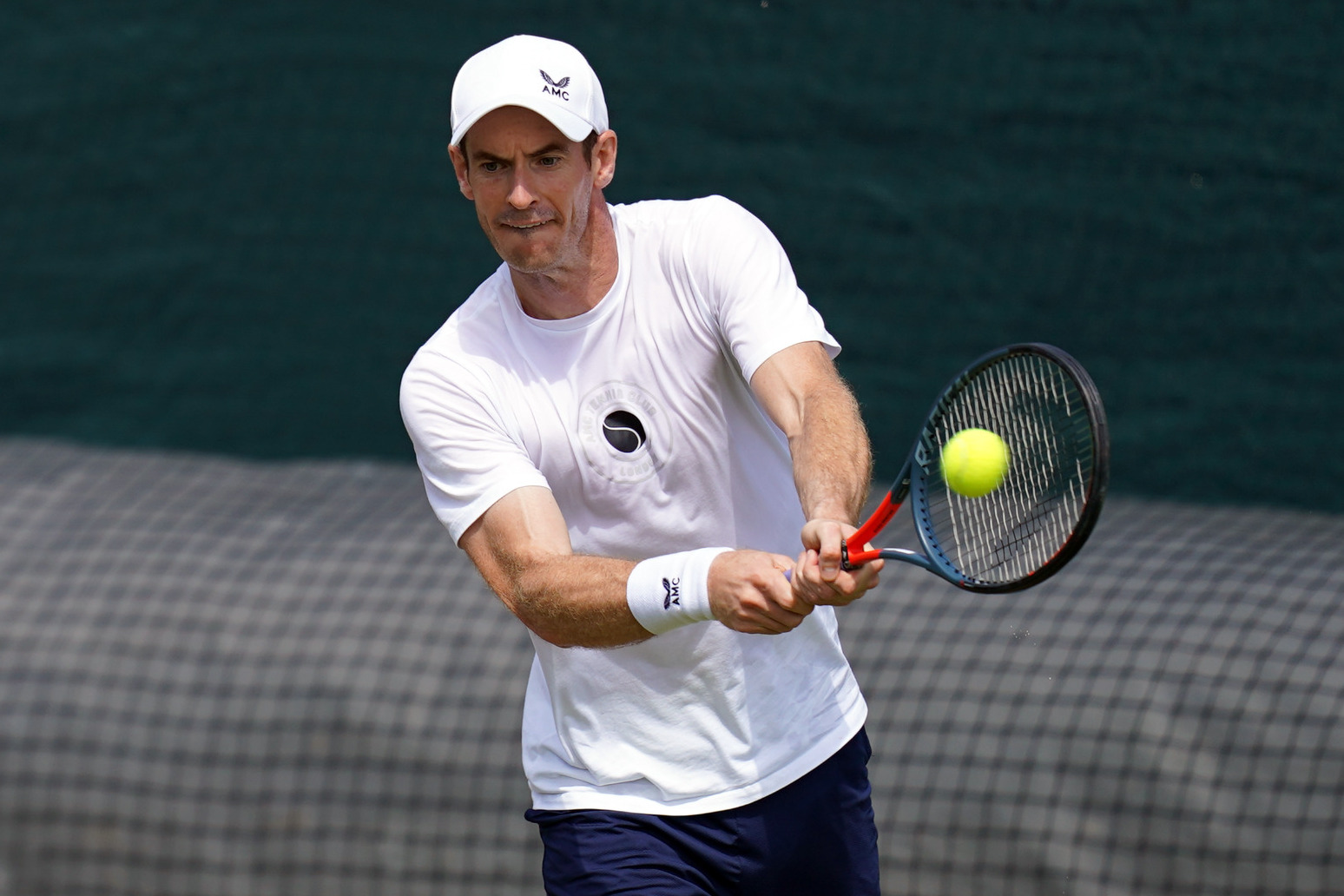 Andy Murray is through to the second round of the US Open 