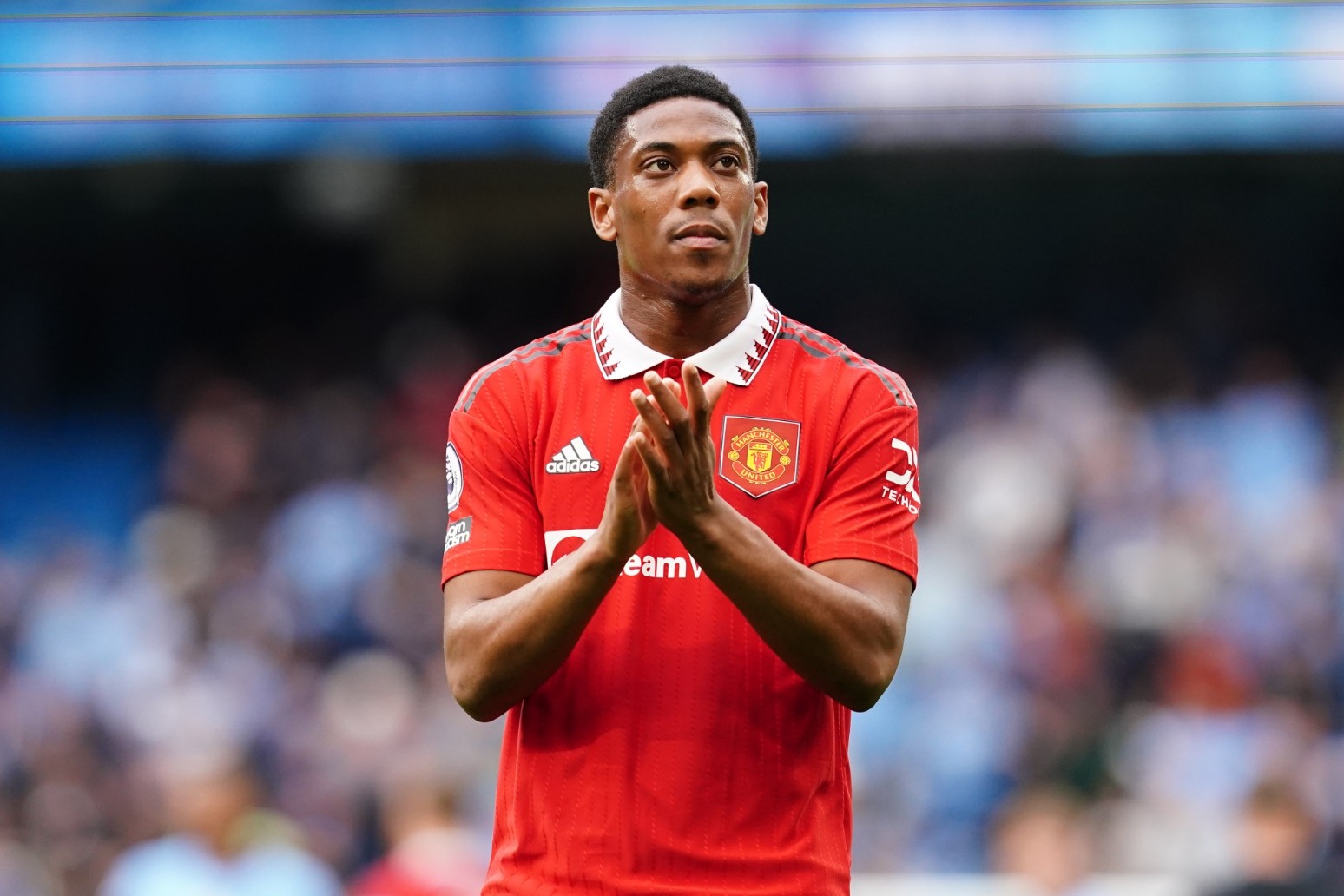 Anthony Martial sidelined with back injury as Manchester United host West Ham 