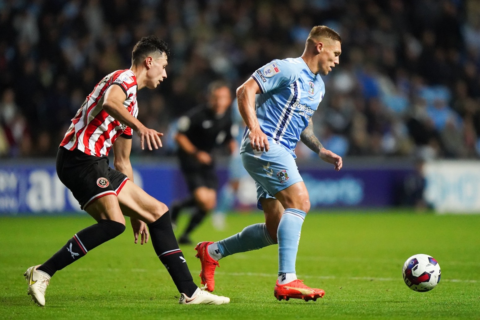 Coventry move off the bottom of the Championship by beating Sheffield United 
