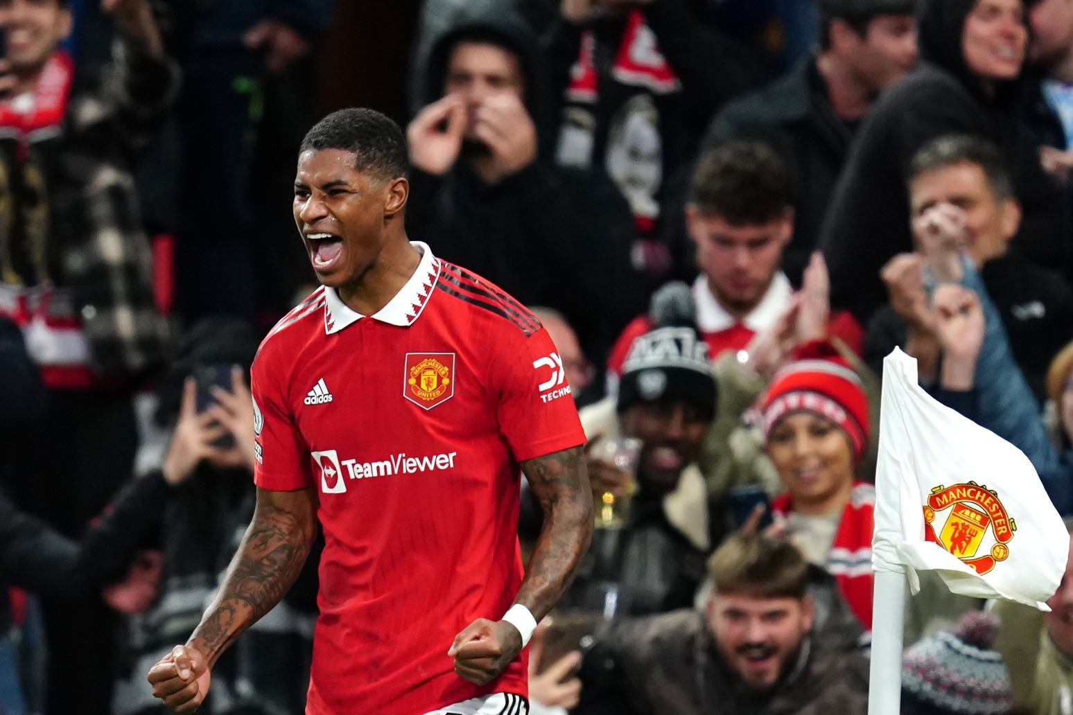 Marcus Rashford not thinking about World Cup despite return to form with Man Utd 