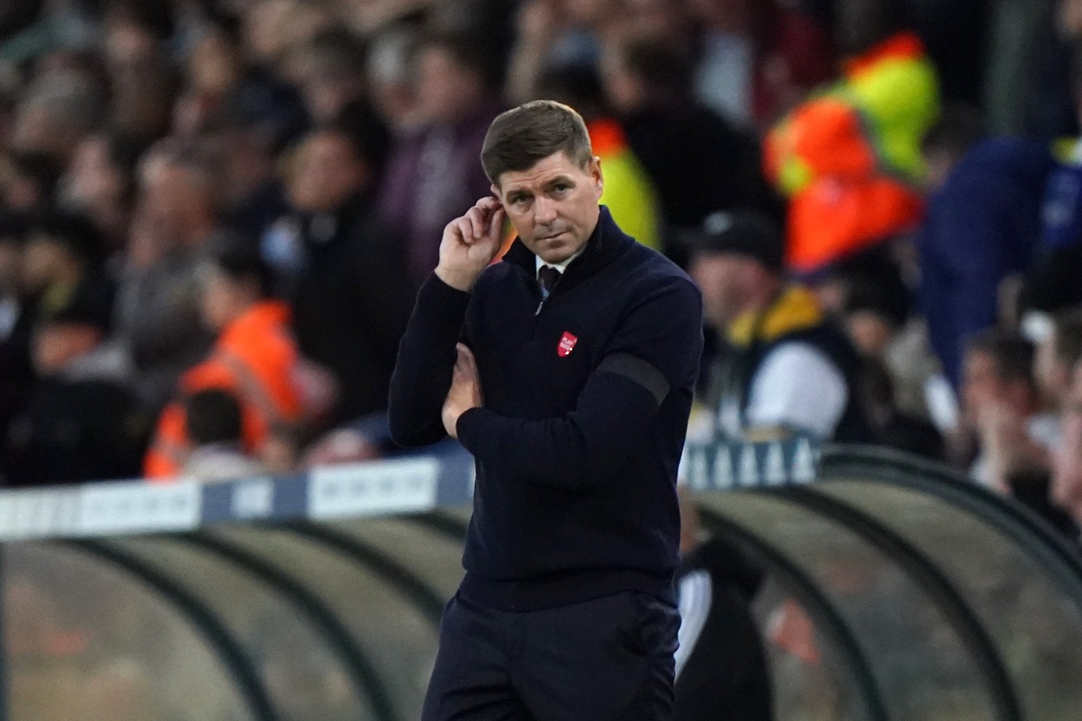 Steven Gerrard says he is not ‘out of the woods’ as he seeks to lift Aston Villa 