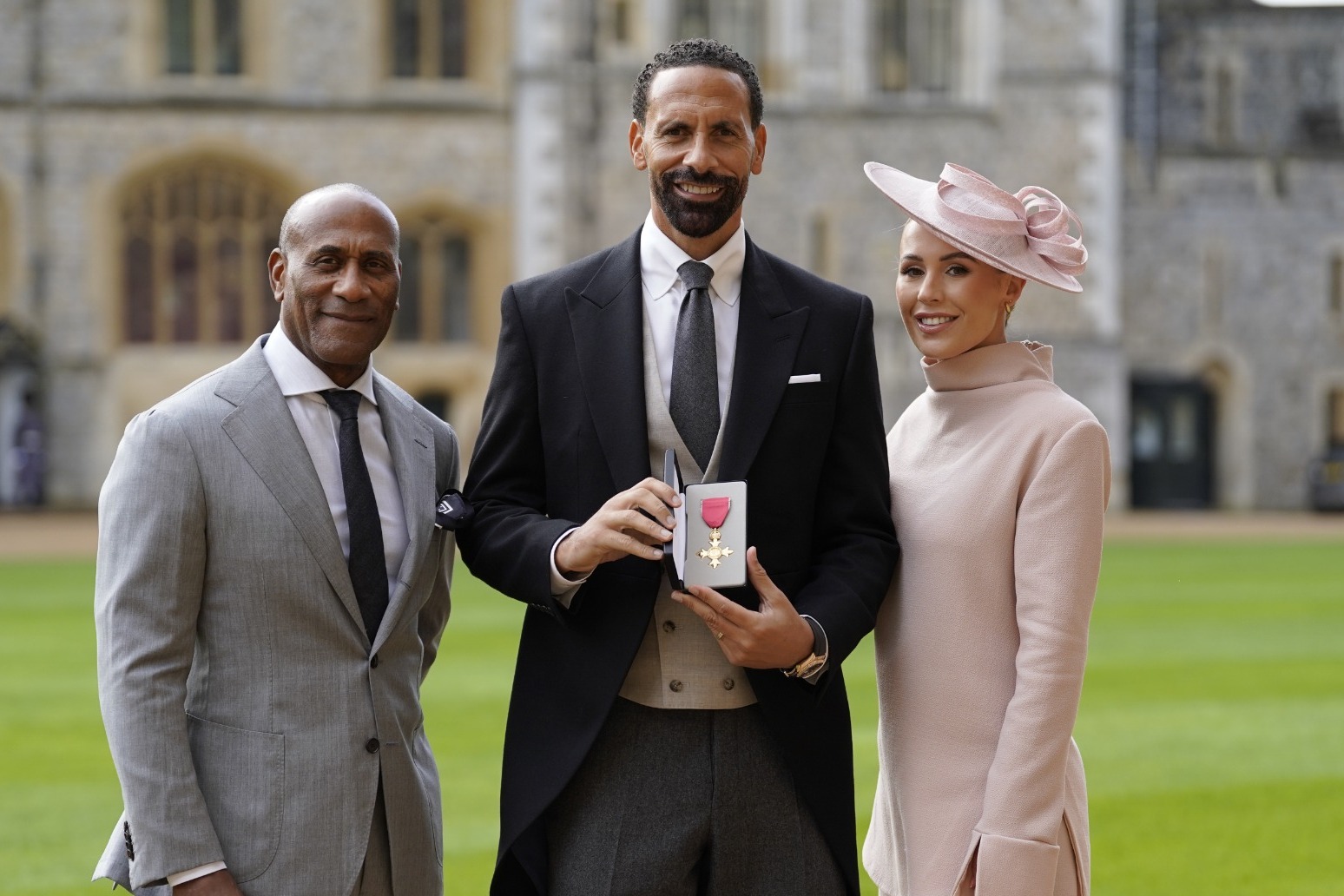 Ferdinand reflects on work to create ‘positive change’ as he collects OBE honour 