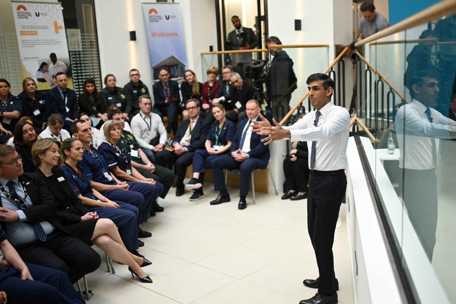 Rishi Sunak promises ‘fastest-ever improvement’ in NHS wait times 