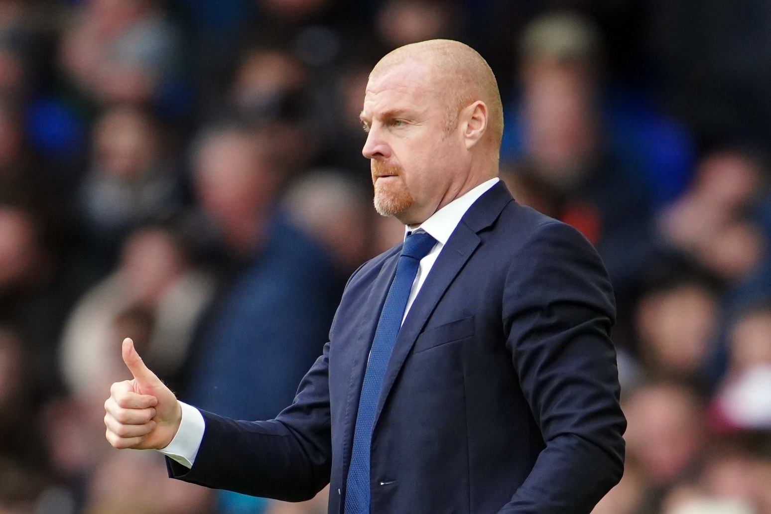 Sean Dyche looking for more from Everton after starting out with ‘important’ win 