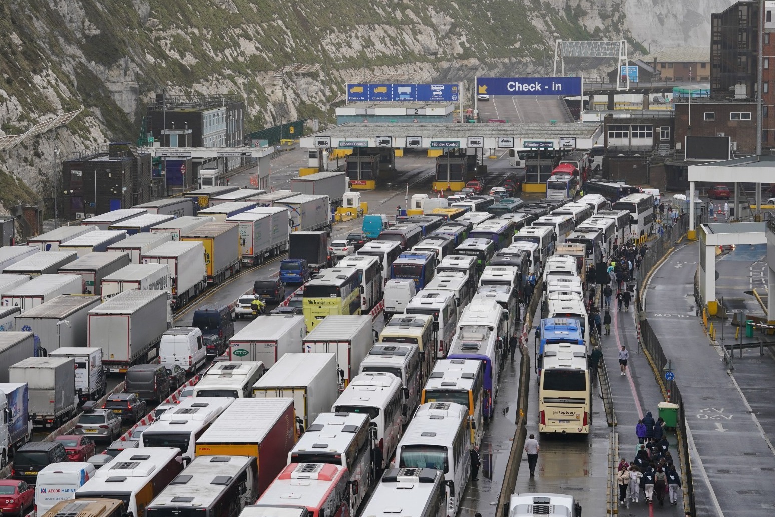 Critical incident as severe delays hit Dover 