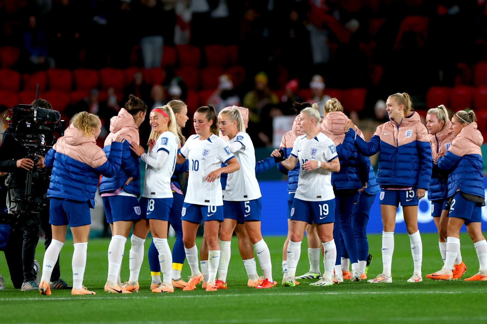 Lauren James stars as England crush China to reach last 16 of Women’s World Cup 